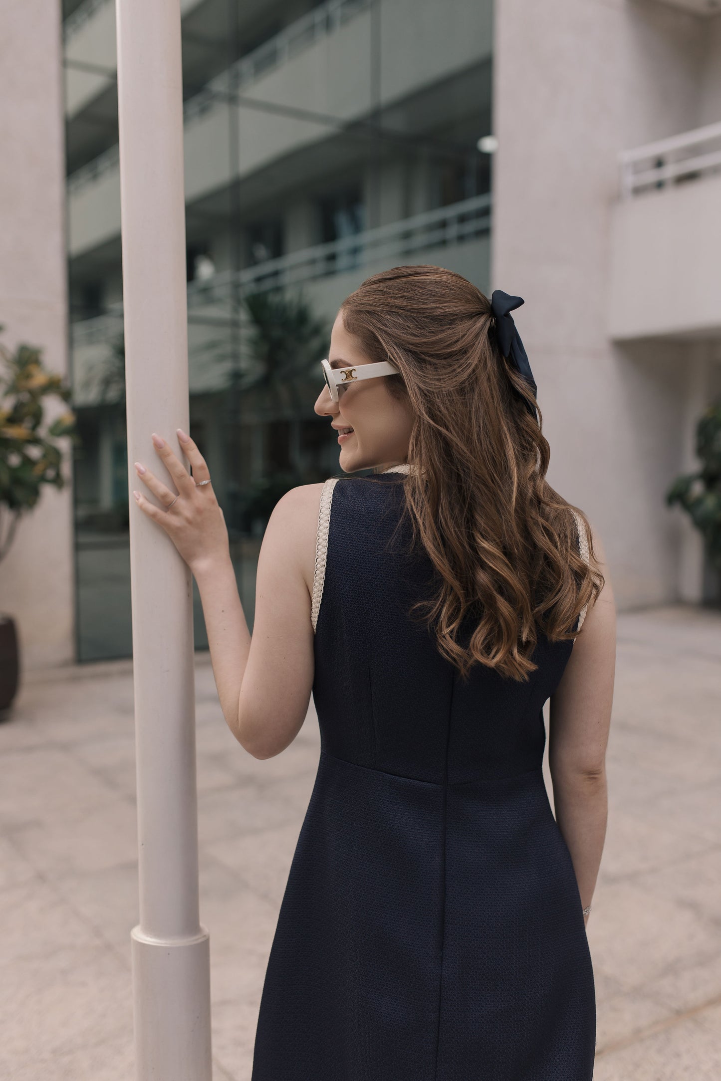 Navy Blue Dress