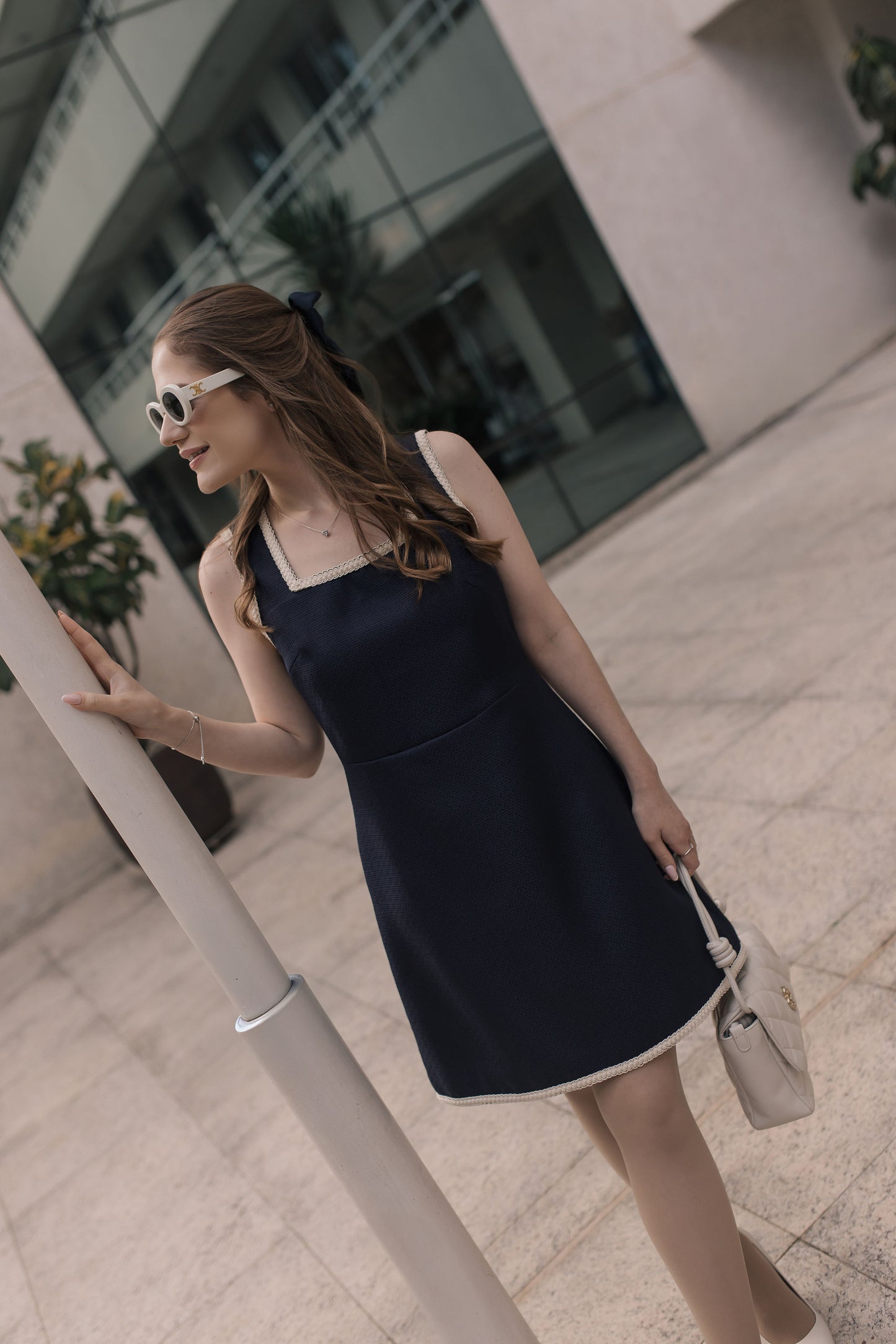 Navy Blue Dress