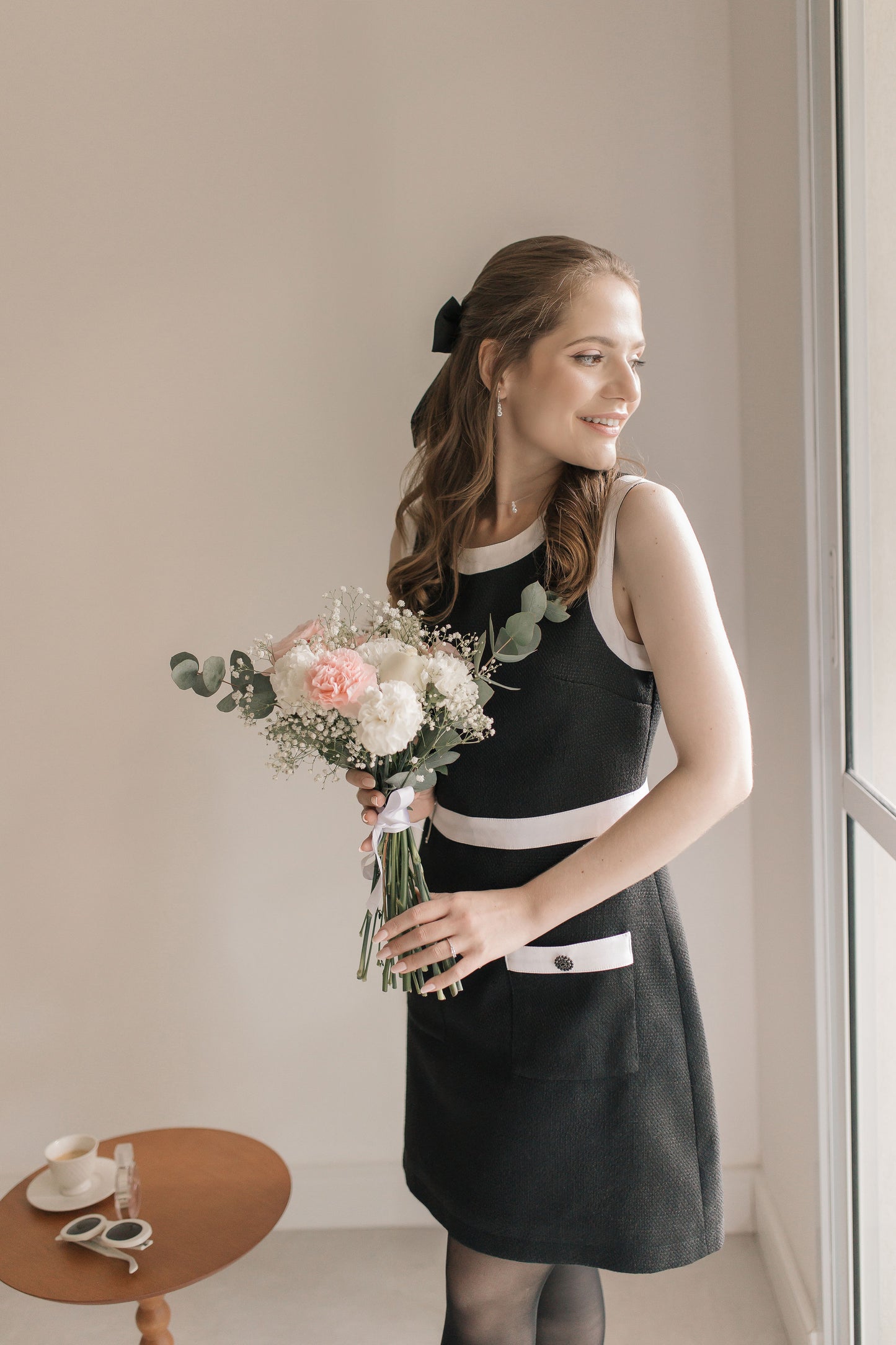 Black Tweed Dress