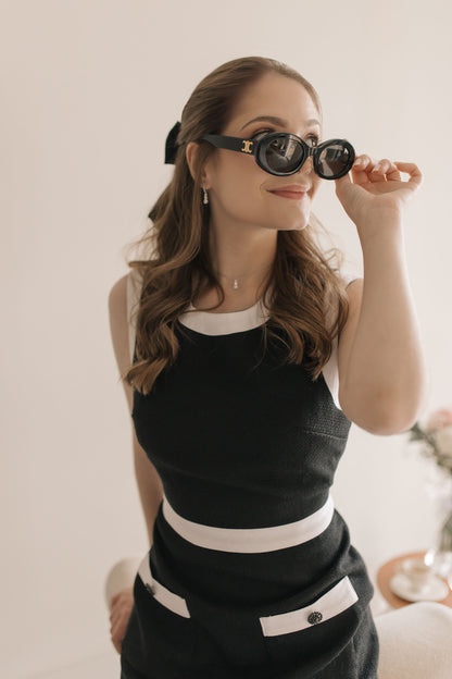 Black Tweed Dress