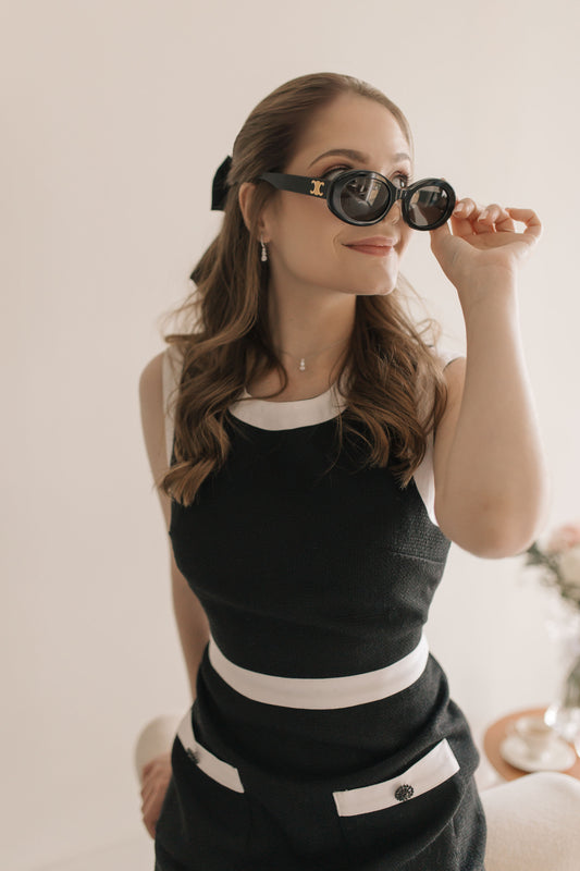Black Tweed Dress